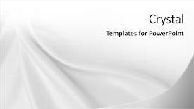 Presentation with silk - Amazing PPT theme having abstract gray - closeup of rippled silk fabric backdrop and a white colored foreground