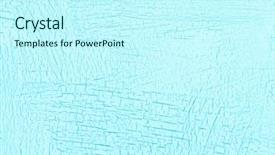  Presentation with cracked - Presentation design enhanced with gray-blue cracked paint background background and a cool aqua colored foreground