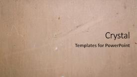  Presentation with brown - Cool new theme with abstract greay clor - brown yellow metal background backdrop and a  colored foreground