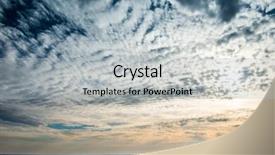  Presentation with abstract blue white - Audience pleasing slides consisting of abstract greay clor - white fantastic clouds backdrop and a light gray colored foreground