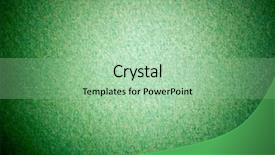 Presentation with green paper texture - Theme enhanced with abstract green background with grunge background and a mint green colored foreground