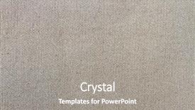  Presentation with fabric - Beautiful presentation design featuring abstract grey color - texture of gray fabric background backdrop and a gray colored foreground