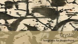  Presentation with black light - Audience pleasing theme consisting of abstract-grunge-background-artistic-painting backdrop and a coral colored foreground