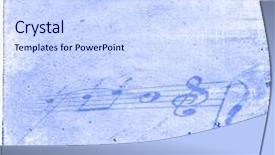  Presentation with abstract - Theme with abstract-grunge-melody-textures background and a sky blue colored foreground
