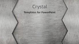  Presentation with metallic - PPT theme consisting of abstract-grunge-style-metallic-background background and a light gray colored foreground