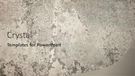  Presentation with abstract - Presentation design consisting of abstract-grungy-wall-textures background and a soft green colored foreground