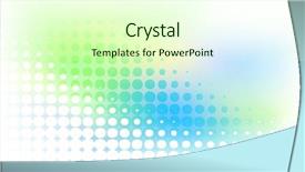  Presentation with space - Presentation theme with abstract halftone background with copy background and a cream colored foreground