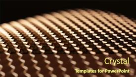  Presentation with hexagon - PPT theme with abstract hexagon background hexagons industrial background golden bee honeycombs background and a tawny brown colored foreground