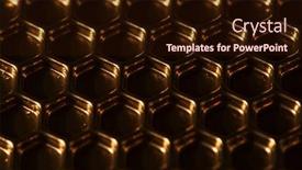  Presentation with hexagon - Audience pleasing PPT theme consisting of abstract hexagon background hexagons industrial background golden bee honeycombs backdrop and a wine colored foreground