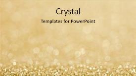  Presentation with lights - Presentation theme enhanced with abstract holidays lights on background background and a blonde colored foreground