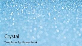  Presentation with lights - Beautiful presentation theme featuring abstract holidays lights on background backdrop and a light blue colored foreground