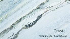  Presentation with effect - Slide deck with abstract-illustration-of-close-up background and a sky blue colored foreground