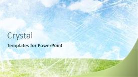  Presentation with abstract blue texture - Beautiful PPT layouts featuring abstract-illustration-of-distressed-overlay backdrop and a cool aqua colored foreground