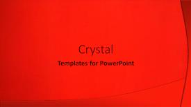  Presentation with wall paint - PPT theme enhanced with abstract-image-of-a-red background and a dark gray colored foreground