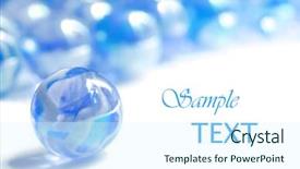  Presentation with blue marble - PPT theme featuring abstract image of blue marble background and a cool aqua colored foreground