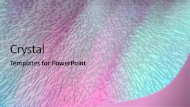  Presentation with zoom - Presentation theme consisting of abstract impression with 3d zoom background and a soft green colored foreground