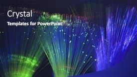  Presentation with optic - Presentation enhanced with abstract-internet-technology-fiber-optic background and a wine colored foreground