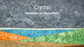  Presentation with abstract - Amazing slide set having abstract-landscape-created-with-amate backdrop and a gray colored foreground