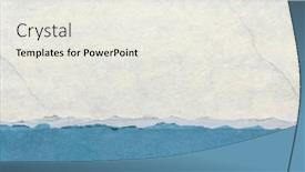  Presentation with pastel - Slide set consisting of abstract-landscape-in-cold-blue background and a sky blue colored foreground