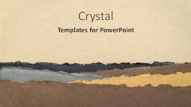  Presentation with pastel - Theme consisting of abstract-landscape-in-earth-pastel background and a lemonade colored foreground