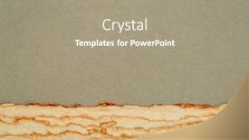  Presentation with pastel - PPT theme consisting of abstract-landscape-in-earth-pastel background and a mint green colored foreground