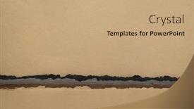  Presentation with pastel - Theme with abstract-landscape-in-earth-pastel background and a coral colored foreground