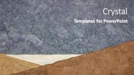  Presentation with nettle - Amazing slide deck having abstract-landscape-in-earth-tones backdrop and a gray colored foreground