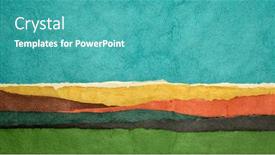  Presentation with black yellow - PPT theme having abstract-landscape-in-green-yellow background and a teal colored foreground