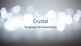  Presentation with abstract light - Presentation theme featuring abstract light background background and a sky blue colored foreground