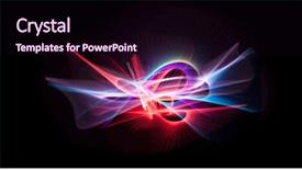  Presentation with black abstract - PPT layouts featuring colors curves abstraction color explosion background and a wine colored foreground