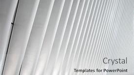  Presentation with abstract modern architecture - Presentation design consisting of abstract-lines-on-architecture-modern background and a light gray colored foreground