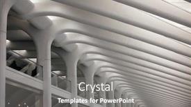  Presentation with abstract modern architecture - Cool new theme with abstract-lines-on-architecture-modern backdrop and a gray colored foreground