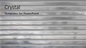  Presentation with chrome aluminium texture metal - Slides enhanced with abstract metal texture with horizontal background and a light gray colored foreground