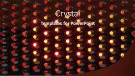  Presentation with orange colored - Presentation theme featuring abstract-metalic-background-with-red background and a wine colored foreground