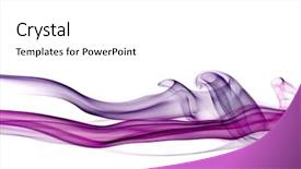  Presentation with smoke - PPT theme having handsome student young man sit background and a  colored foreground.