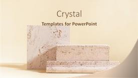  Presentation with natural - Presentation theme featuring abstract-modern-still-life-natural background and a lemonade colored foreground