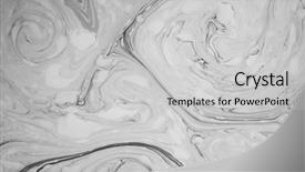  Presentation with marble - Slides enhanced with abstract monochrome marble background stains background and a light gray colored foreground
