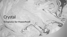  Presentation with black stain abstract watercolour - Slide set enhanced with abstract monochrome marble background stains background and a light gray colored foreground
