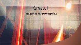  Presentation with urban - Audience pleasing PPT theme consisting of abstract multiple exposure urban background backdrop and a lemonade colored foreground