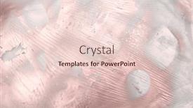  Presentation with marble pink - Slide set consisting of abstract-nacre-pink-beige-grain background and a lemonade colored foreground