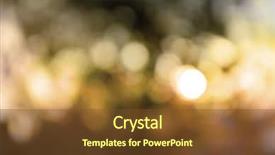  Presentation with abstract light - Presentation with abstract natural backgrounds with bokeh background and a tawny brown colored foreground