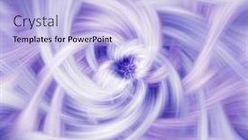  Presentation with energy - Presentation having abstract-nested-threads-of-energy background and a light blue colored foreground