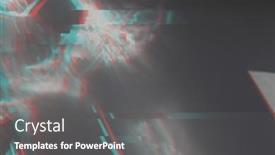  Presentation with noise - Theme enhanced with abstract-noise-glitch-error-effect background and a gray colored foreground