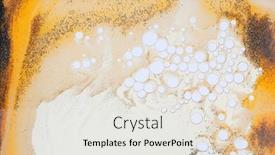  Presentation with orange abstract - Amazing PPT theme having abstract-ocean-orange-sand backdrop and a white colored foreground