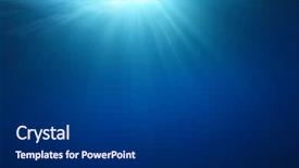  Presentation with water sun - Amazing presentation having abstract of sun rays backdrop and a dark gray colored foreground