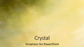  Presentation with canvas - Beautiful slide deck featuring abstract oil painted texture backdrop and a blonde colored foreground