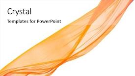  Presentation with abstract light - Amazing presentation having abstract orange - delicate light fabric background isolated backdrop and a white colored foreground