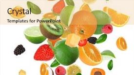  Presentation with history earth globe isolated white - PPT theme enhanced with abstract orange - fruit in explosion isolated background and a yellow colored foreground