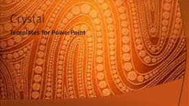  Presentation with orange abstract - 