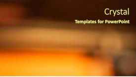  Presentation with orange abstract - 